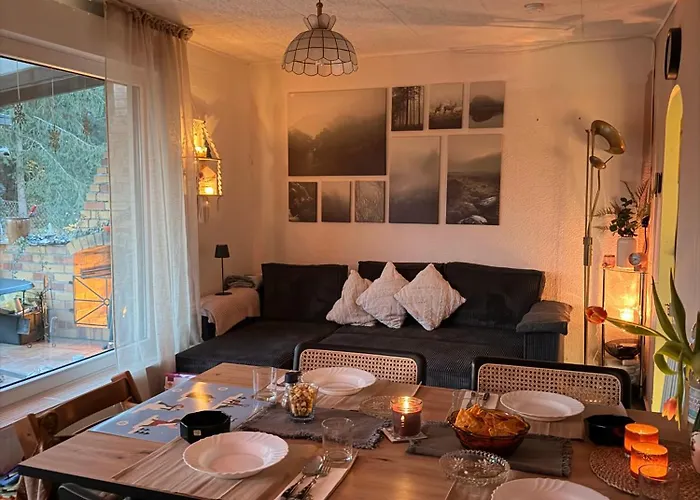 بيت للعطل Haeuschen Am Vielitzsee Mit Grossem Garten